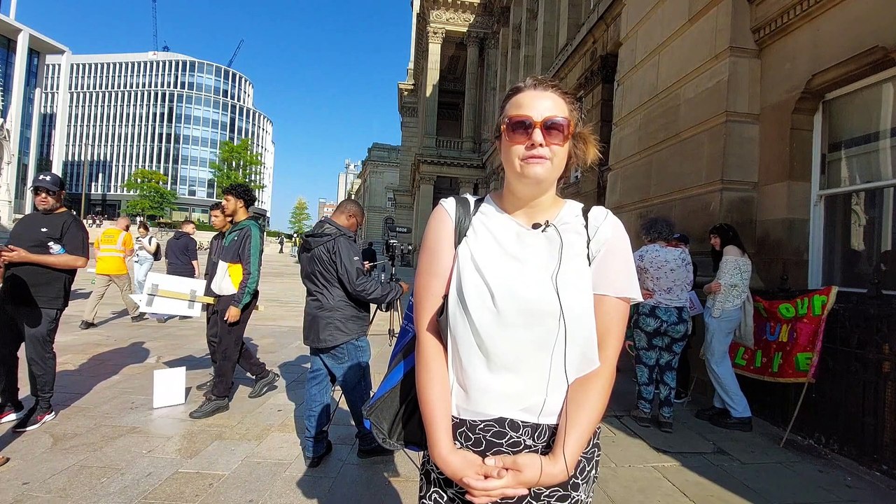 Ladywood residents hold demonstration against Birmingham City Council's regeneration plan