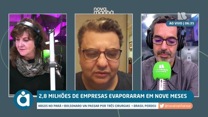 2,8 MILHÕES DE EMPRESAS EVAPORARAM EM NOVE MESES