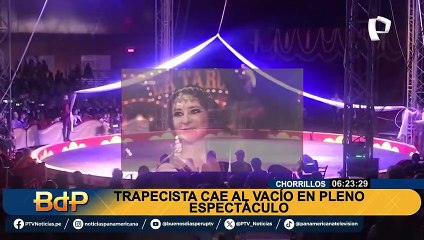 La Tarumba: trapecista que sufrió accidente durante show se encuentra estable