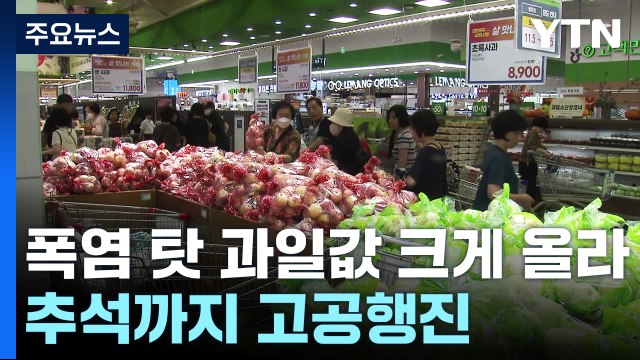 추석 앞두고 물가 비상...석 달 만에 3%대 '껑충' / YTN