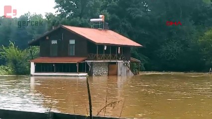 Kırklareli'nde sel: Biri çocuk beş kişi kayıp