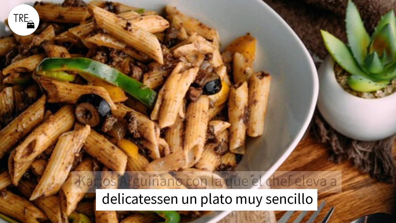 La receta de macarrones con atún de la madre de Karlos Arguiñano con la que el chef eleva a delicatessen un plato muy sencillo