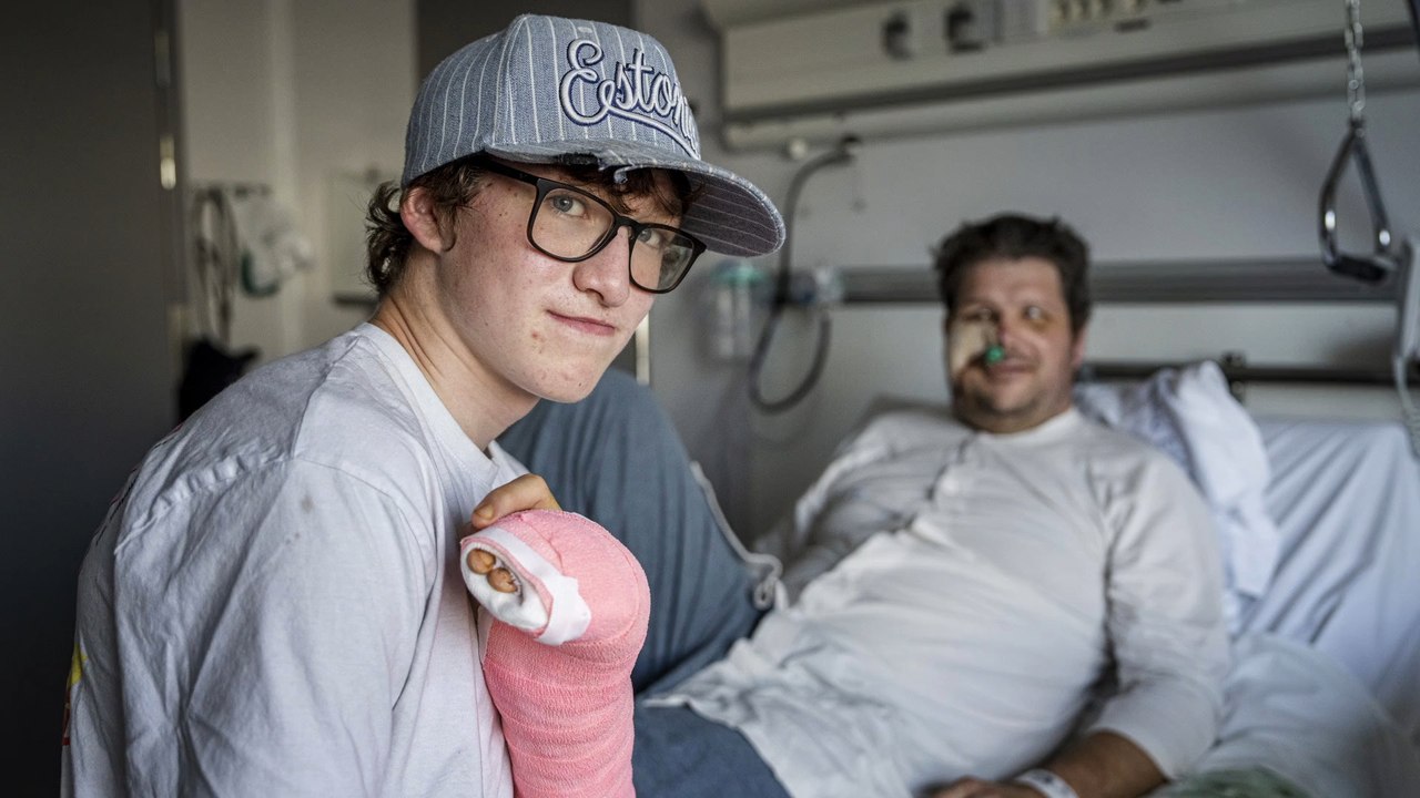 Sohn rettet Vater mit Karateschlag vor Bär