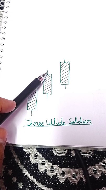 Three white soldier
