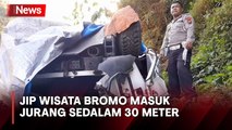Hindari Mobil, Jip Wisata Gunung Bromo Terjun ke Jurang Sedalam 30 Meter, Satu Orang Tewas