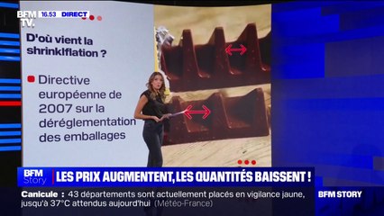 LES ÉCLAIREURS - La shrinkflation envahit les rayons des magasins