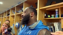 Detroit Lions DL Isaiah Buggs Reacts to Being Benched Against Kansas City Chiefs