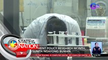 Development Policy Research Month, ginugunita ngayong buwan | SONA