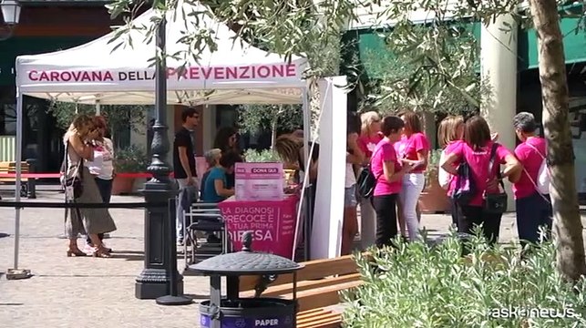 Al via da Castel Romano Designer Outlet il Tour Rosa per la Salute