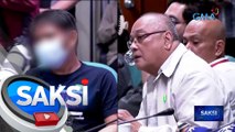 Dating pulis na nagkasa ng baril at nakaalitang siklista, magkaiba ang bersyon ng kuwento sa Senado | Saksi