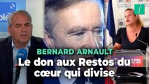 Don de Bernard Arnault aux Restos du coeur : la gauche relativise le geste
