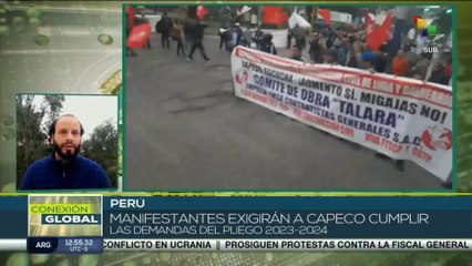 Trabajadores de la construcción civil de Perú convocan a movilización