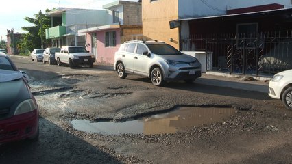 Siguen las quejas por el estado de las calles en Valle Dorado