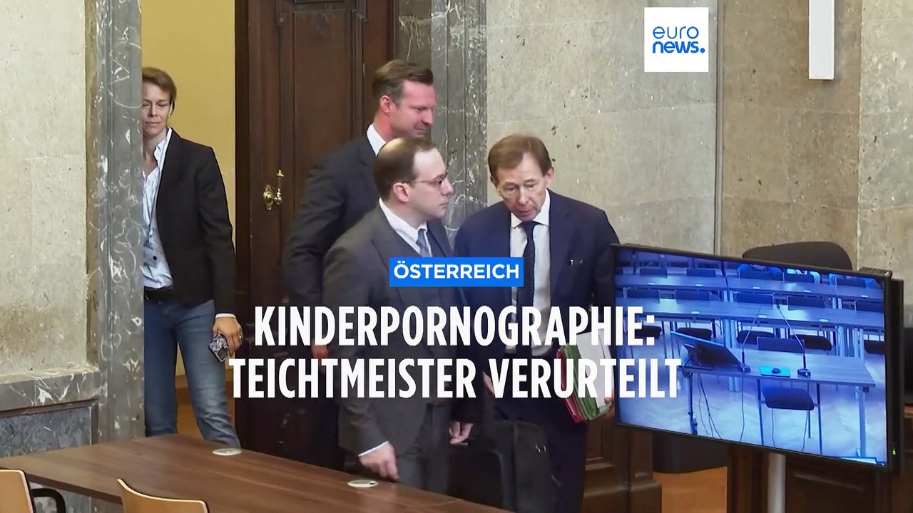 Kinderpornographie: Florian Teichtmeister zu zweijähriger Bewährungsstrafe verurteilt