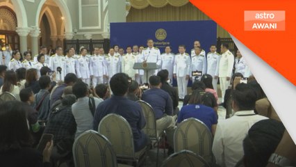 Anggota Kabinet baharu Thailand angkat sumpah