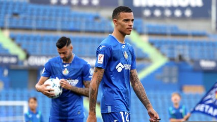 Getafe fans welcome Mason Greenwood to LaLiga