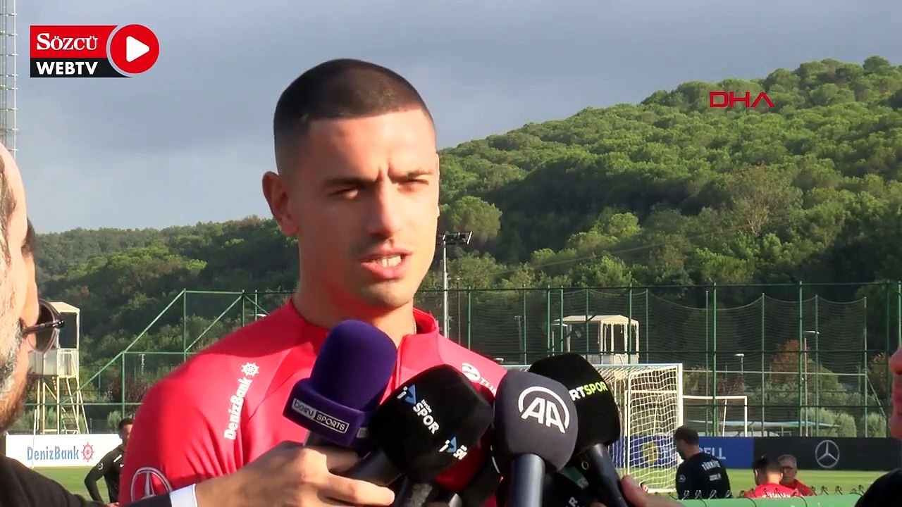 Merih Demiral: Hedefimiz Avrupa Şampiyonası'na katılmak
