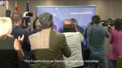 Las condiciones de Puigdemont para la investidura