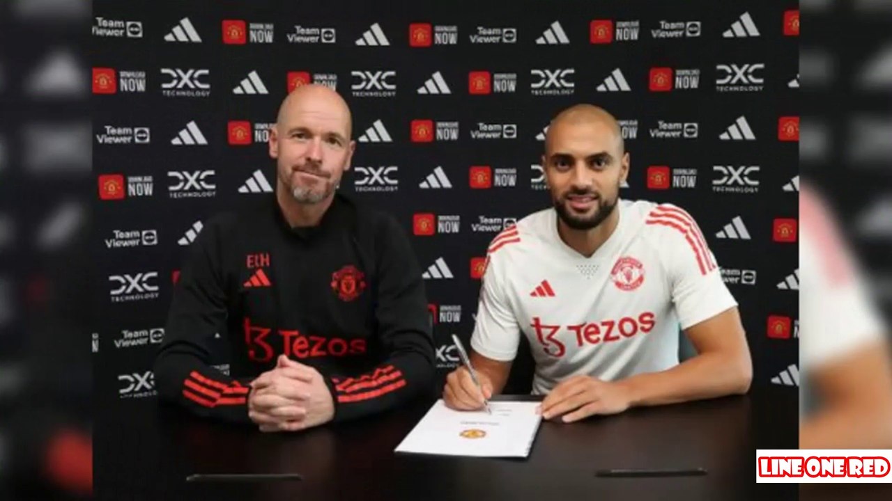 Manchester United confirm Sofyan Amrabat's new squad number