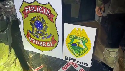 BPFron e Nepom/PF apreendem 4.500 celulares, 150 filmadoras e outros eletrônicos