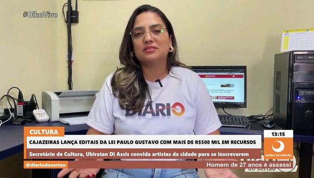Secretário de Cultura de Cajazeiras detalha pontos para inscrição em editais da Lei Paulo Gustavo