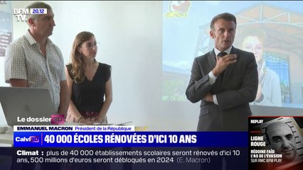 Video herunterladen: Éducation: Emmanuel Macron souhaite la rénovation de 40 000 écoles 