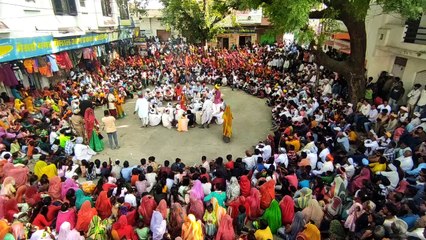 Video...भुवाणा गांव में आदिवासी लोकनाट्य गवरी का मंचन