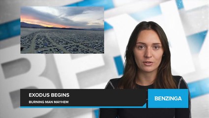 Torrential Rain Turns Burning Man Festival Site into Mud Pit