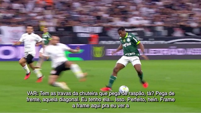 Análise do VAR Corinthians (SP) x Palmeiras (SP) - 22ª rodada do Brasileirão Assaí 2023