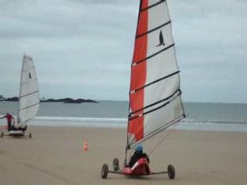 Char à voile@ Saint malo
