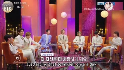 2021 special talk show LET'S BTS