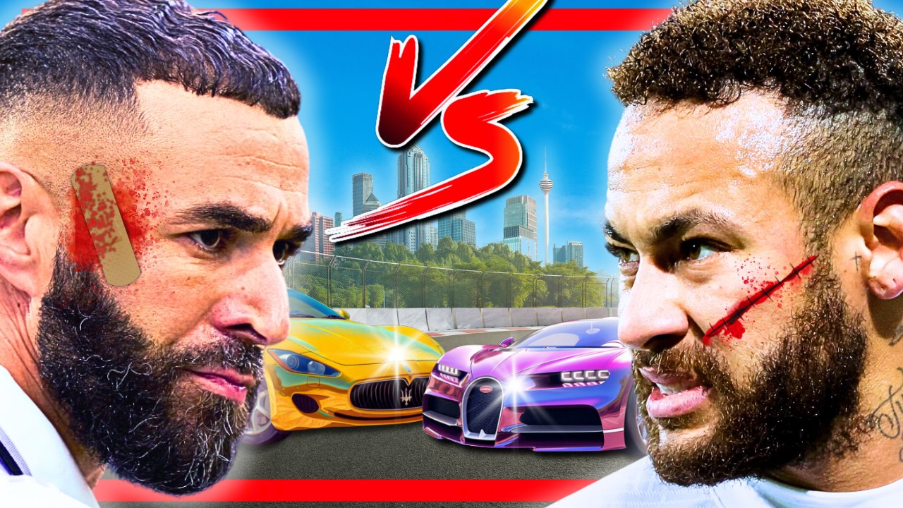 Autoschlacht zwischen Benzema und Neymar