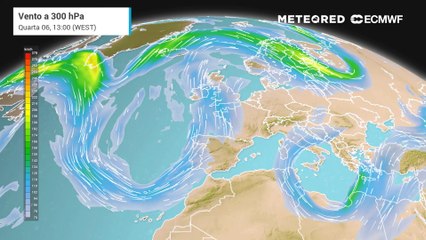 Bloqueio em ómega provoca um tempo de contrastes na Europa, eis o que se prevê em Portugal