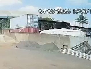 Vídeo mostra explosão em tanque de carreta que causou morte de trabalhador