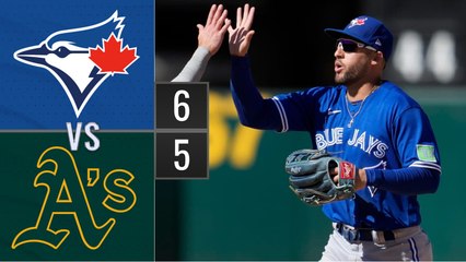 Resumen Azulejos de Toronto vs Atléticos de Oakland / MLB 04-09-2023