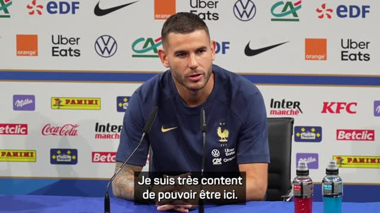 Bleus - Lucas Hernandez : "C'est toujours une fierté de revenir en équipe de France"