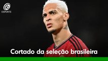 Antony é cortado da seleção brasileira