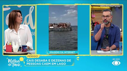 Cais desaba |Melhor da Tarde