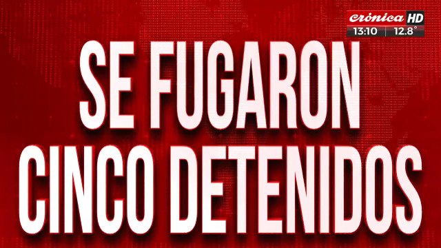 Fuga en Lanús: rompieron los candados y escaparon