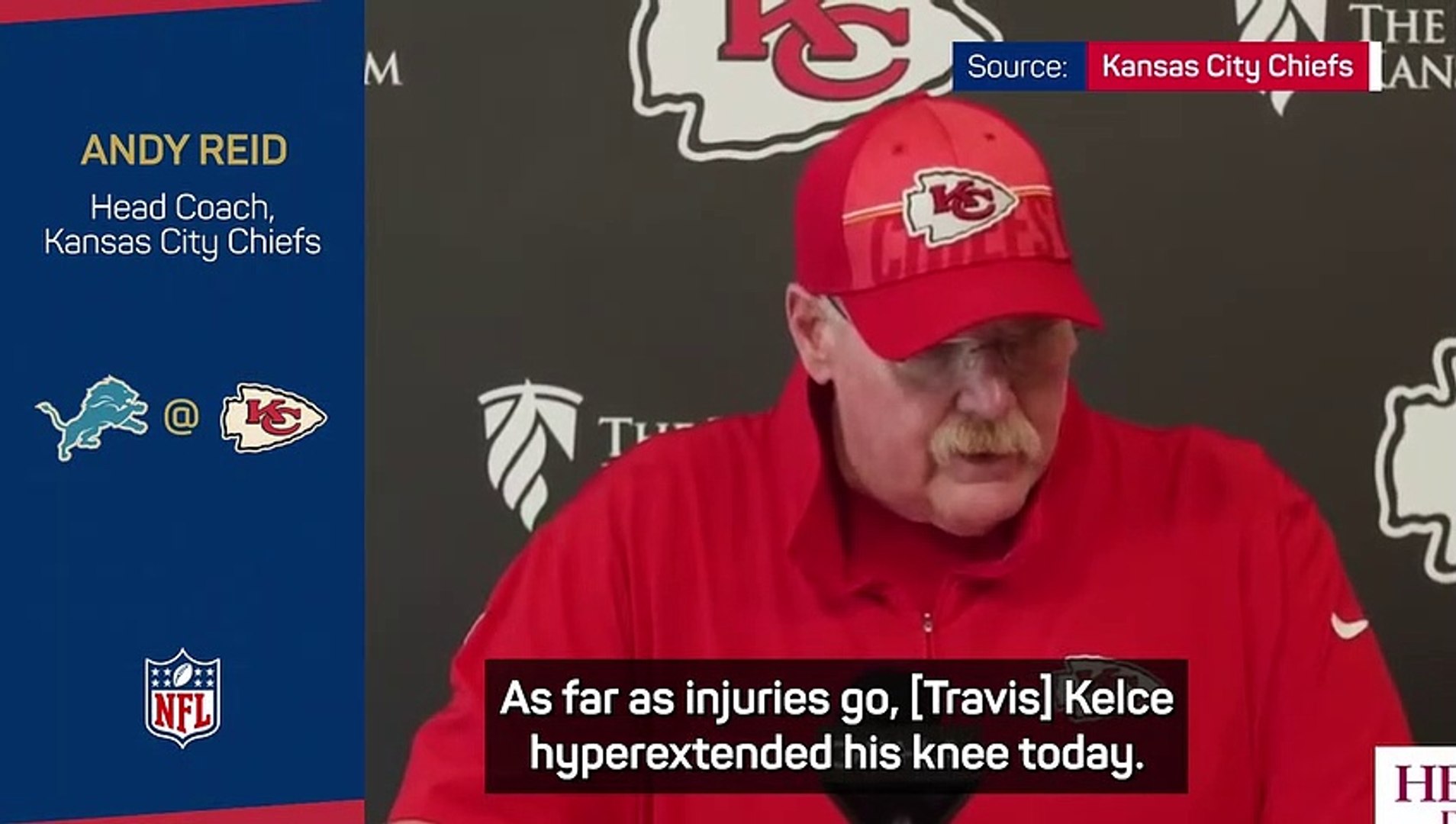 Chiefs TE Travis Kelce Hyperextends Knee In Practice