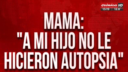 Su hijo apareció ahogado y hoy clama por justicia