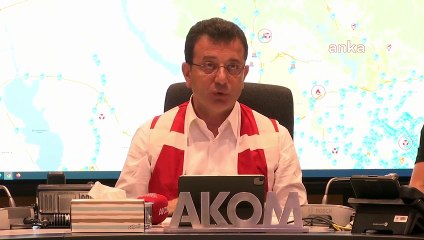 İmamoğlu'ndan Sel Açıklaması: "Sahada 2 Bin 137 Personelimiz, Bin 161 Aracımız ve İş Makinamız Müdahale İçerisinde.