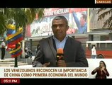 Caraqueños expresan su opinión sobre la relación de hermandad bilateral entre China y Venezuela