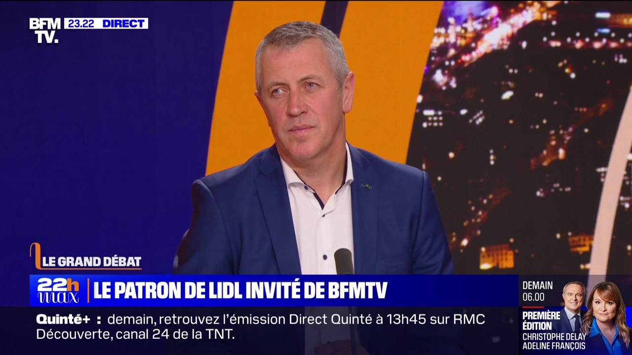 Michel Biero (Lidl): "On va aider [les Restos du Cœur], on est un partenaire historique et très important"
