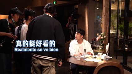 [SUB ESPAÑOL] 230905 Sunshine By My Side weibo update - Detrás de escenas con Xiao Zhan