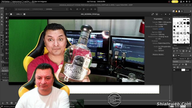 #tutorial #GIMP #curso #linux #diseño #grafico #edicion #color #iluminacion #miniatura #arte