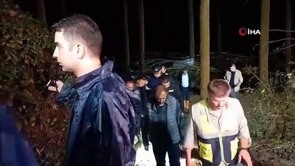 Tatil tesisinde dehşeti yaşadılar: Selde kaybolan 4 kişi aranıyor