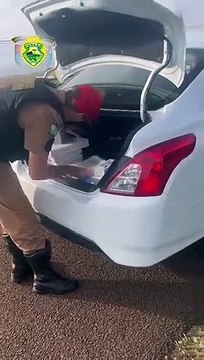 Polícia Rodoviária apreende veículo carregado com eletrônicos contrabandeados