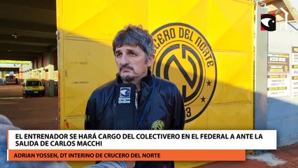 El entrenador se hará cargo del Colectivero en el Federal A ante la salida de Carlos Macchi