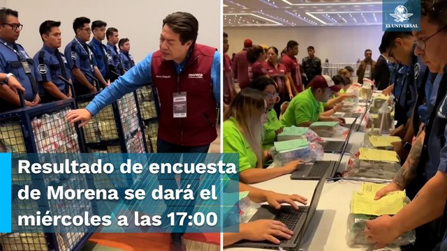 Ya inició el conteo de votos de la encuesta de Morena